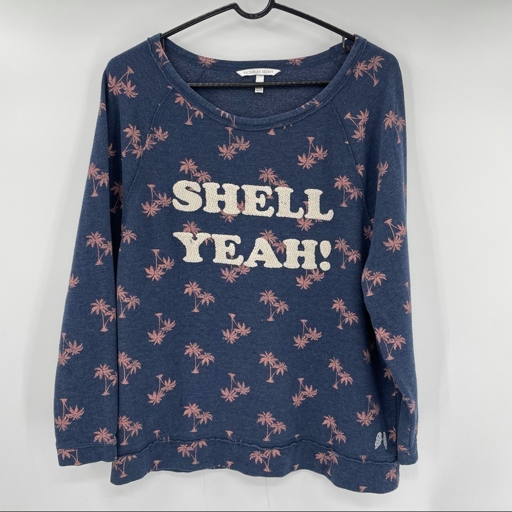 Victoria's Secret " Shell Ya " Sweatshirt - Picture 2 of 14